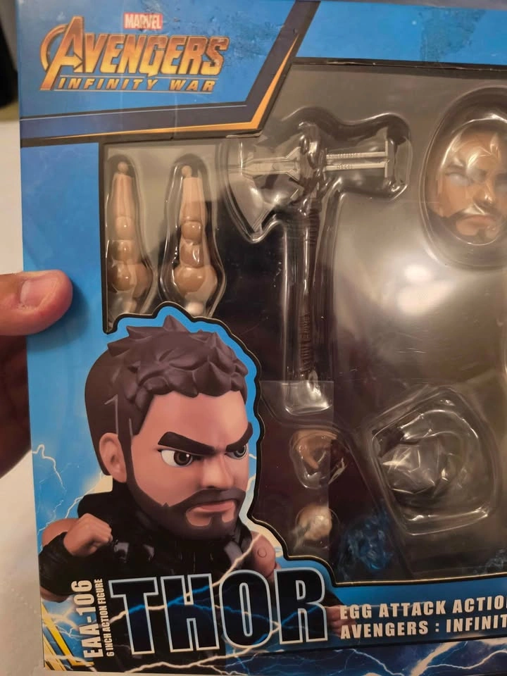 NIB Beast Kingdom Egg Attack Action Thor EAA-106 - photo 5