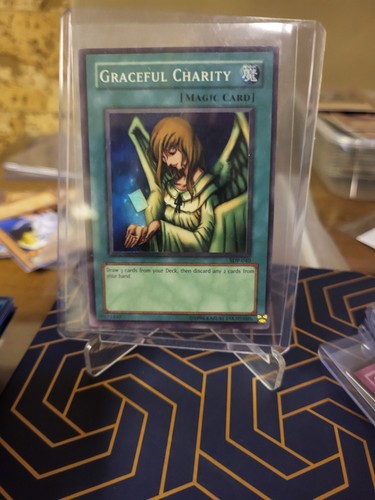 Yugioh Graceful Charity SDP-040 1st Edition Super Rare - NM