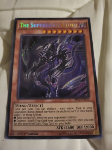 The Suppression Pluto DRL3-EN010 Secret Rare 1st Edition