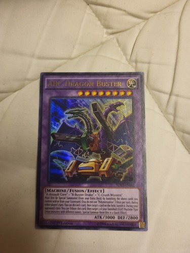 Yugioh ABC-Dragon Buster SDKS-EN041 1st Edition Ultra Rare NM