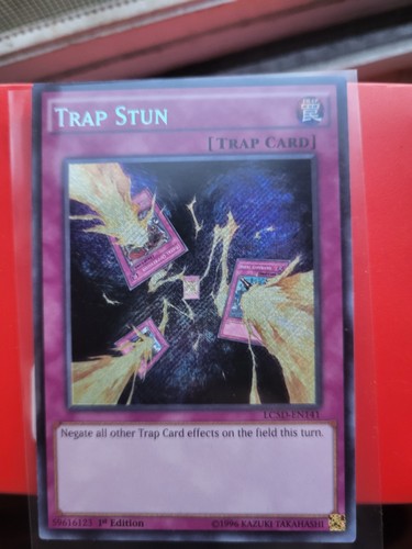 Trap Stun LC5D-EN141 Secret Rare 1st Edition Yugioh NM+