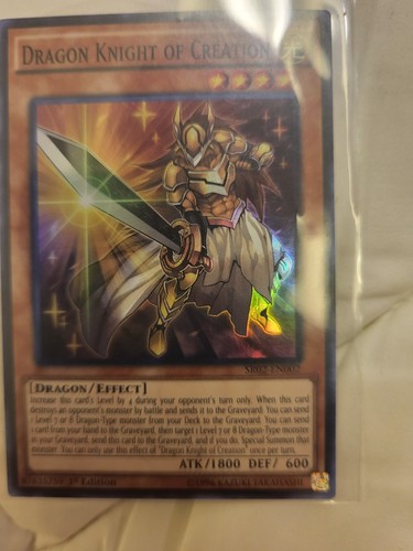 Dragon Knight of Creation | SR02-EN002 | Super Rare | NM | 1st E