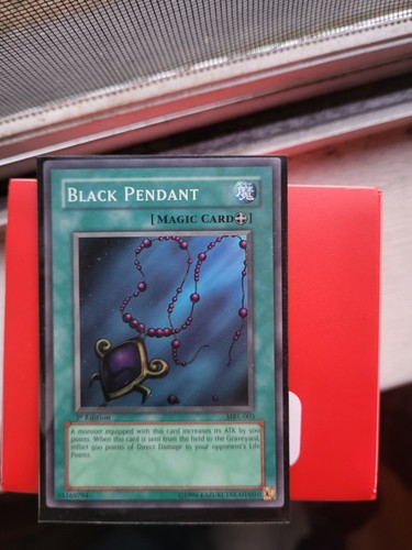 Black Pendant MRL-003 Magic Ruler 1st Edition NM+ - photo 2
