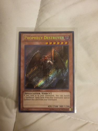 Yu-Gi-Oh Prophecy Destroyer CT09-EN019 Secret Rare Limited Editi