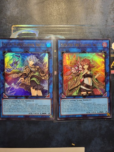 Yu-Gi-Oh The Fire and Water Charmers Ultra Rare NM
