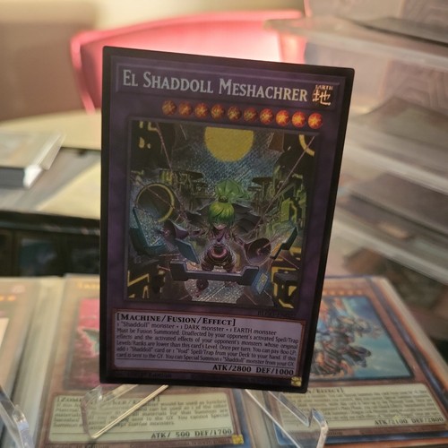 El Shaddoll Meshachrer Secret Rare 1st Edition EN BLGG-EN022