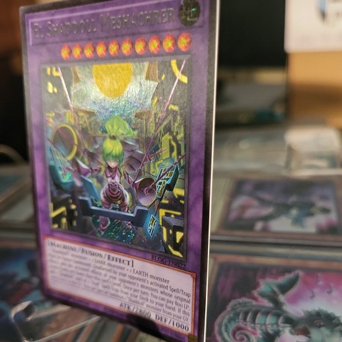 El Shaddoll Meshachrer Secret Rare 1st Edition EN BLGG-EN022 - photo 3