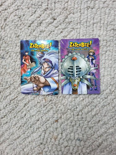 Zatchbell Page Shield Cards Vintage 2003 LP-NM - photo 2