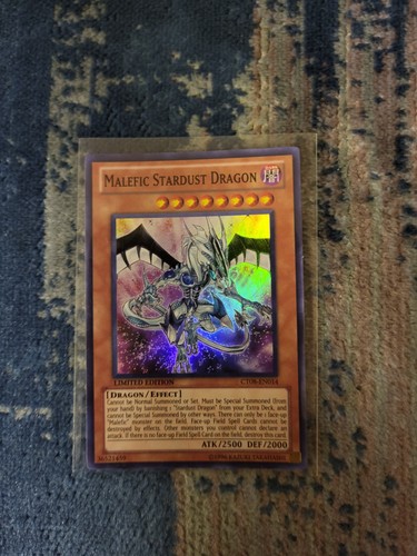 Malefic Stardust Dragon - Super Rare - CT08-EN014 - Limited Edit