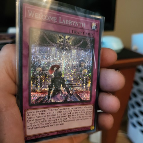 Yugioh Welcome Labrynth MP23-EN235 Prismatic Secret Rare 1st Edi - photo 3