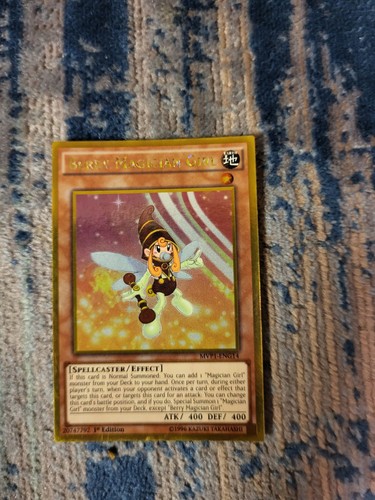 Berry Magician Girl MVP1-ENG14 *NM* 1st Edition Gold Rare