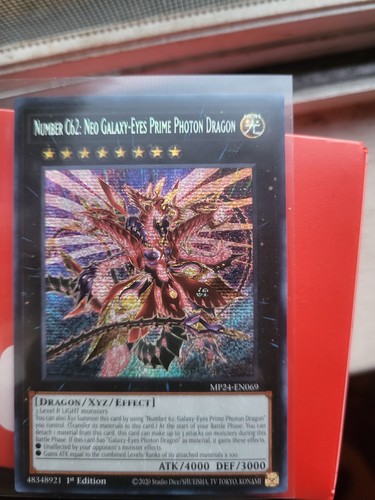 Yu-Gi-Oh Number C62: Neo Galaxy-Eyes Prime Photon MP24-EN069