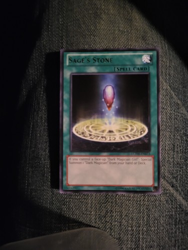 YUGIOH SAGE'S STONE LCYW-EN073 RARE 1ST EDITION Near mint