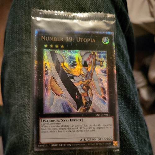 YuGiOh TCG Number 39: Utopia Quarter Century Secret Rare