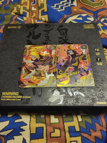 MR Naruto Kayou English Cards NRCCNA-MR-002 + NRCCNA-MR-003 NEW