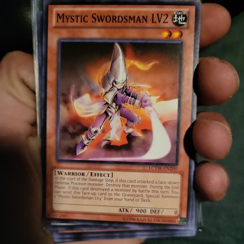 Mystic Swordsman LV2 LCYW-EN200 Yugioh Unlimited Near Mint