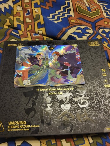 NRCCNA-SSR-013 + 014 NARUTO CCG NEW !! MINT CONDITION