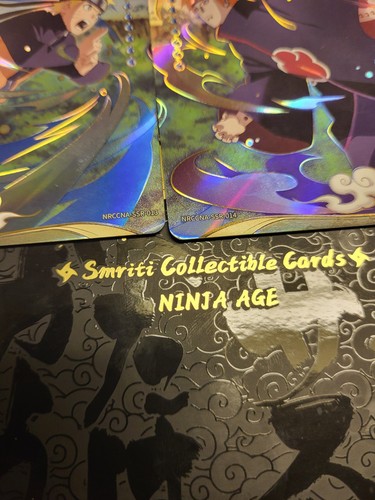 NRCCNA-SSR-013 + 014 NARUTO CCG NEW !! MINT CONDITION - photo 2