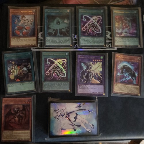 Battle Of Legend Glorious Gallery Card Lot Of 9 + 70 Sleeves