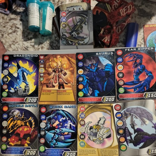 Bakugan Battle Brawlers Cards Spin Master Sega 2008-2009 Lot