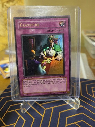 YuGiOh! CEASEFIRE PSV-030 1ST EDITION ULTRA RARE NM