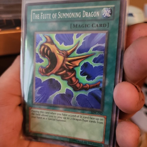 Yugioh The Flute of Summoning Dragon SDK-042 Super Rare - photo 3