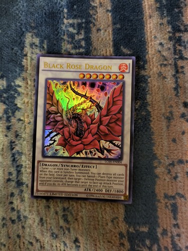Black Rose Dragon Limited ED Near Mint LC05-EN004