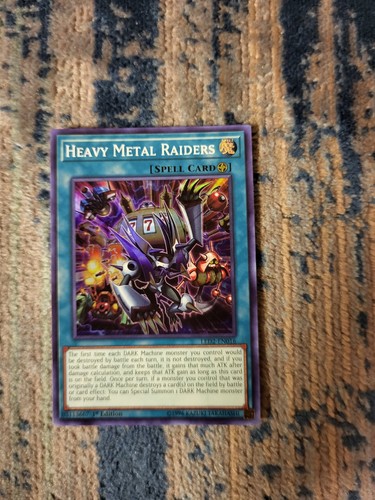 Heavy Metal Raiders LED2-EN016 1st ED - Super Rare NM - YUGIOH