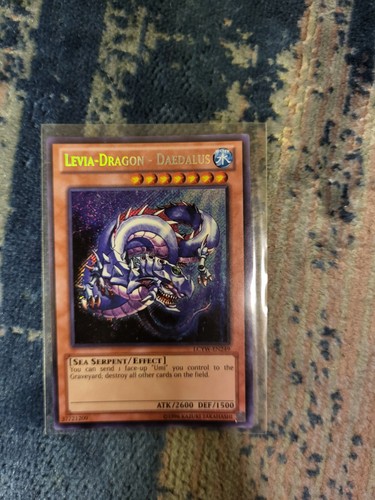 Yugioh NM Levia-Dragon - Daedalus LCYW-EN249 Secret Rare