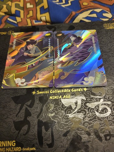NRCCNA-SSR-003 + 004 NARUTO CCG NEW!! MINT CONDITION