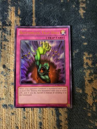 Yugioh! Bottomless Trap Hole - 1st ed Ultra Rare - LCYW-EN181 -