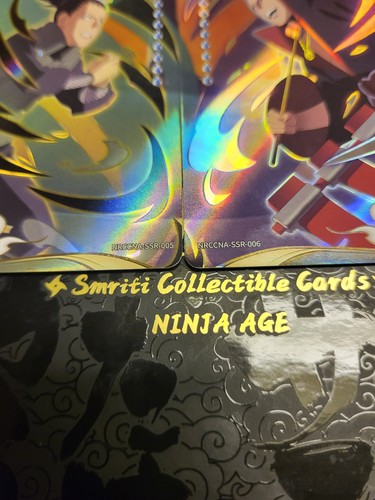 NRCCNA-SSR-005 + 006 Naruto CCG New Mint Condition - photo 2