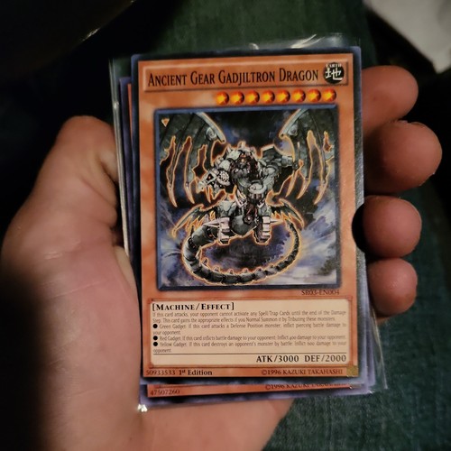 Ancient Gear Gadjiltron Dragon - Common - SR03-EN004 - 1st - NM