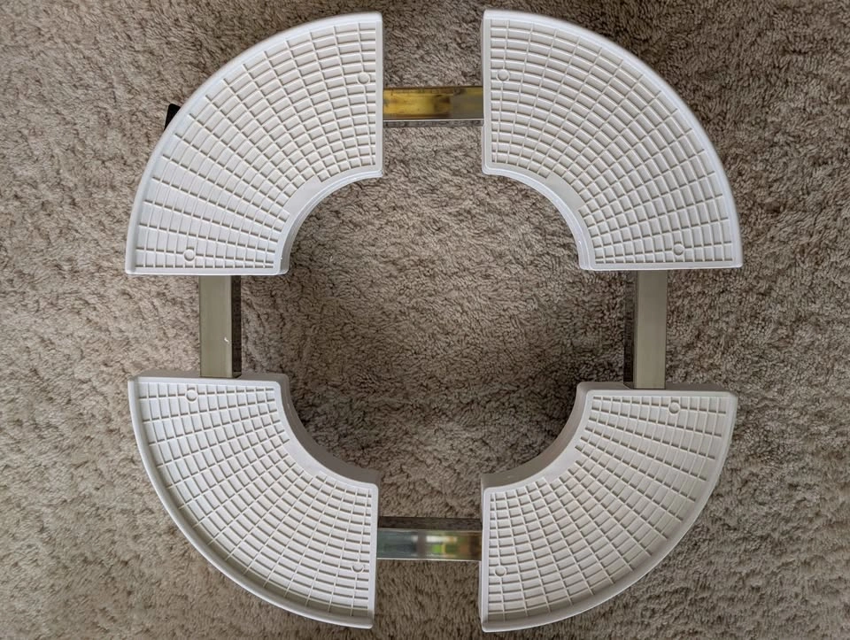 Expandable Plant Stand with Wheels - photo 2