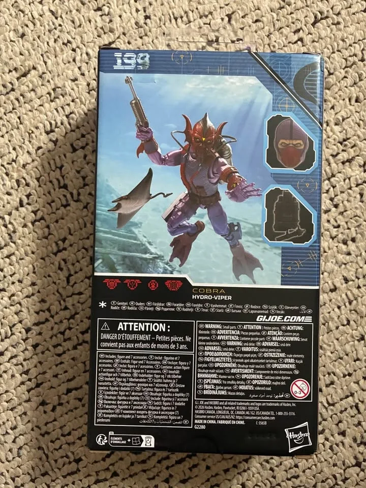 G.I. Joe Classified Series #199 Cobra Hydro-Viper - photo 2