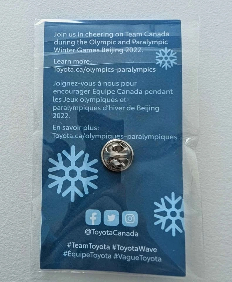 Commemorative Enamel Lapel Pin 2022 Beijing Paralympic Games - photo 2