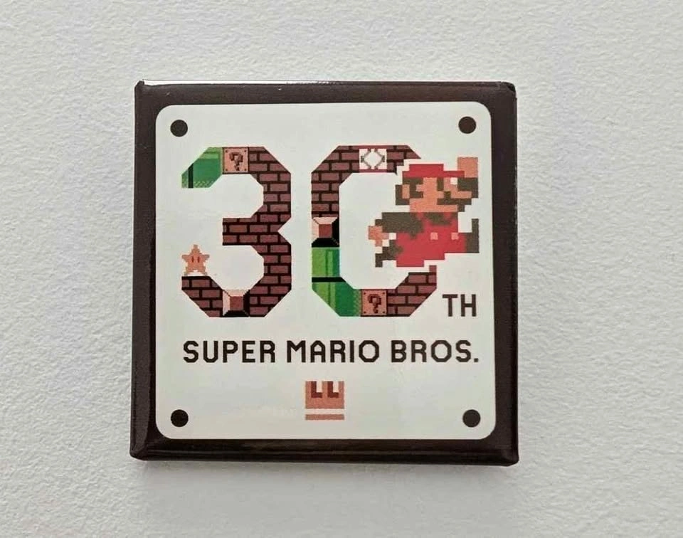 New Super Mario Bros 30th Anniversary Pin