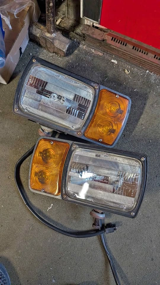 Vintage AEM Electric Co Headlights