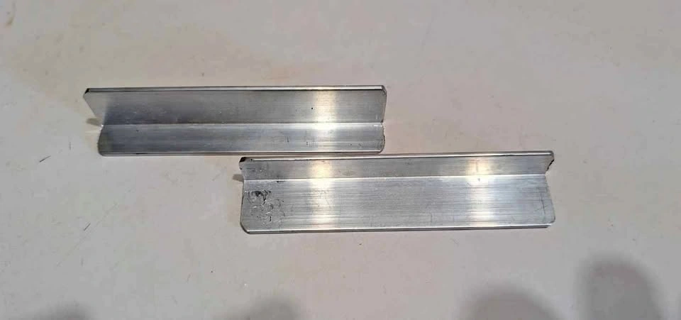 Aluminum Brackets for Securing City Garbage Bins