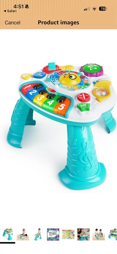 Baby Einstein music activity table - photo 2