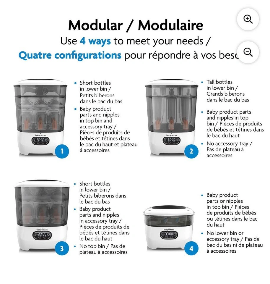 Baby Brezza bottle sterilizer and dryer - photo 4