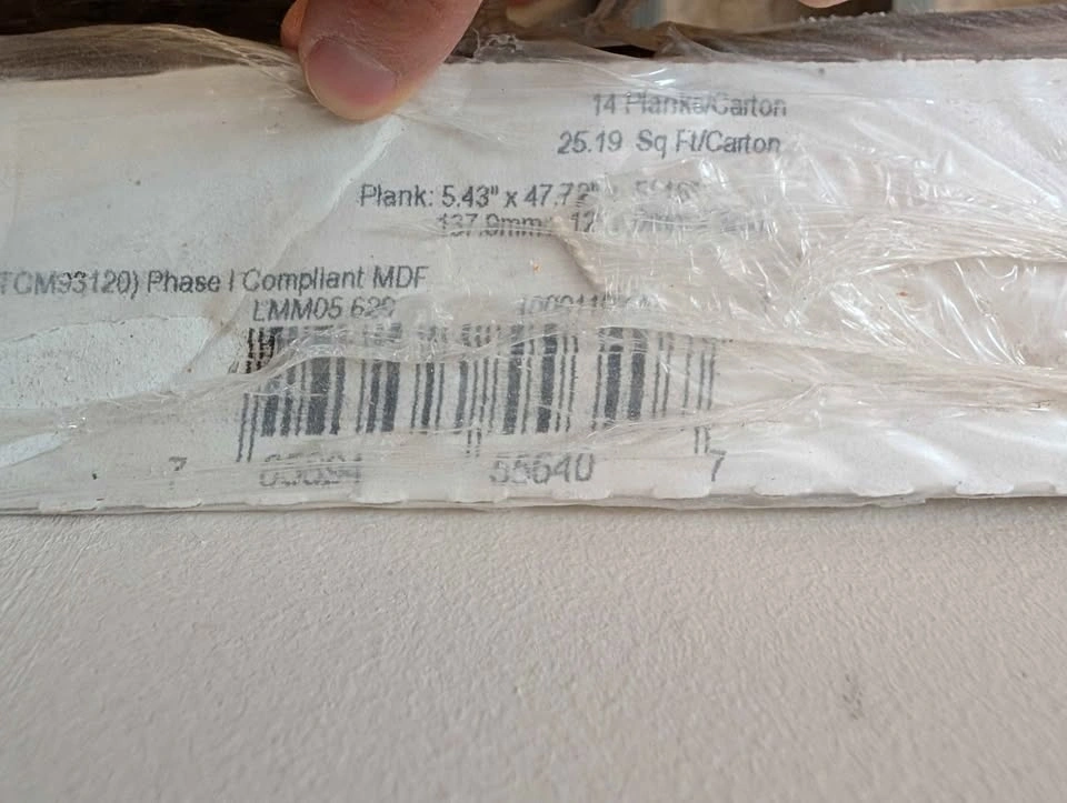 Single Box of Shaw Laminates, Style 0276U, Laminate Flooring - photo 2