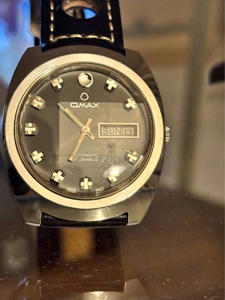 Swiss Made Omax Automatic 17 Jewels Watch