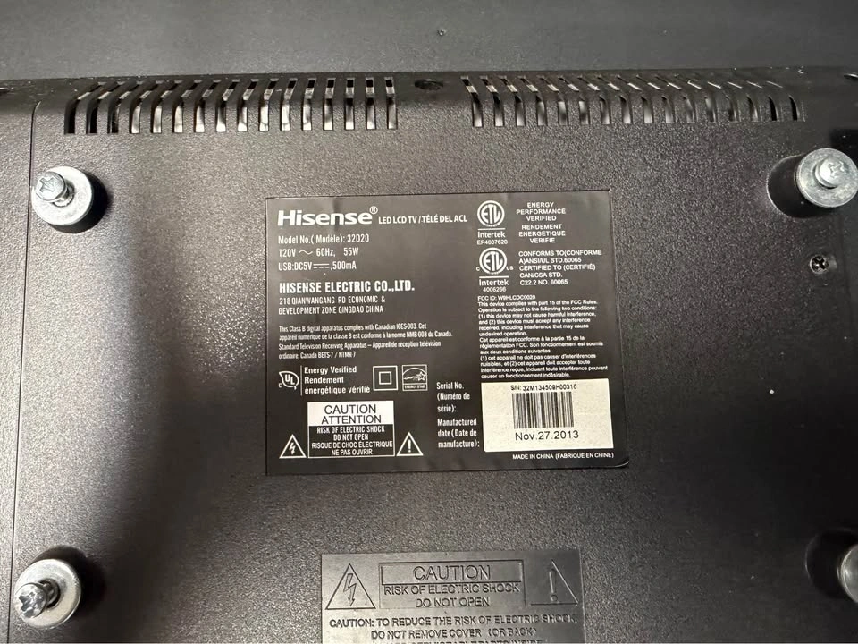 Hisense 32D20 LED LCD 32inch tv (no remote ) - photo 4