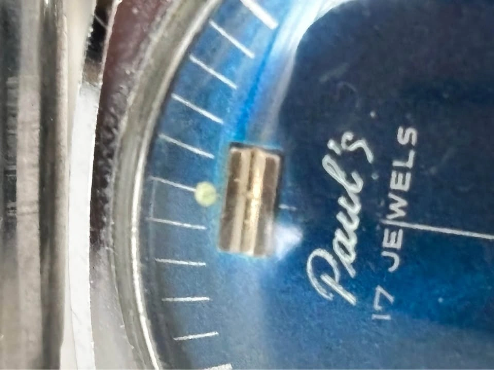 Rare Vintage Paul's 17 Jewels Swiss Mechanical Watch - photo 4