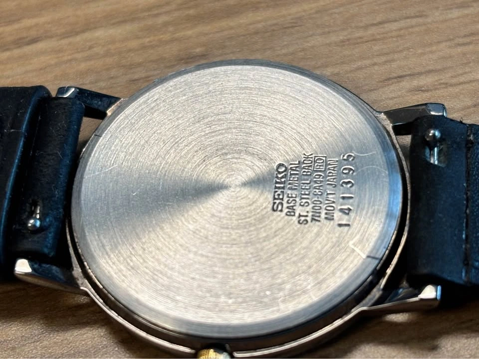 Seiko Quartz Diamond Accent Watch, super slim unisex, new batter - photo 5