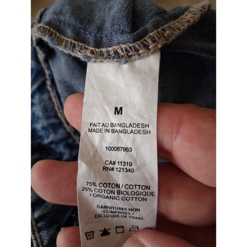 Garage Denim Medium Wash Cargo Skort Womens Size M - photo 4