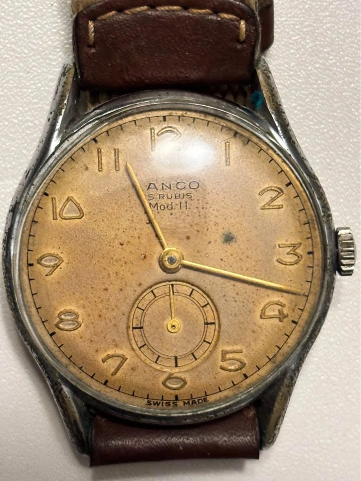 Rare Vintage Swiss made Lanco Mod 11, 15 jewels mechanical watch - photo 3