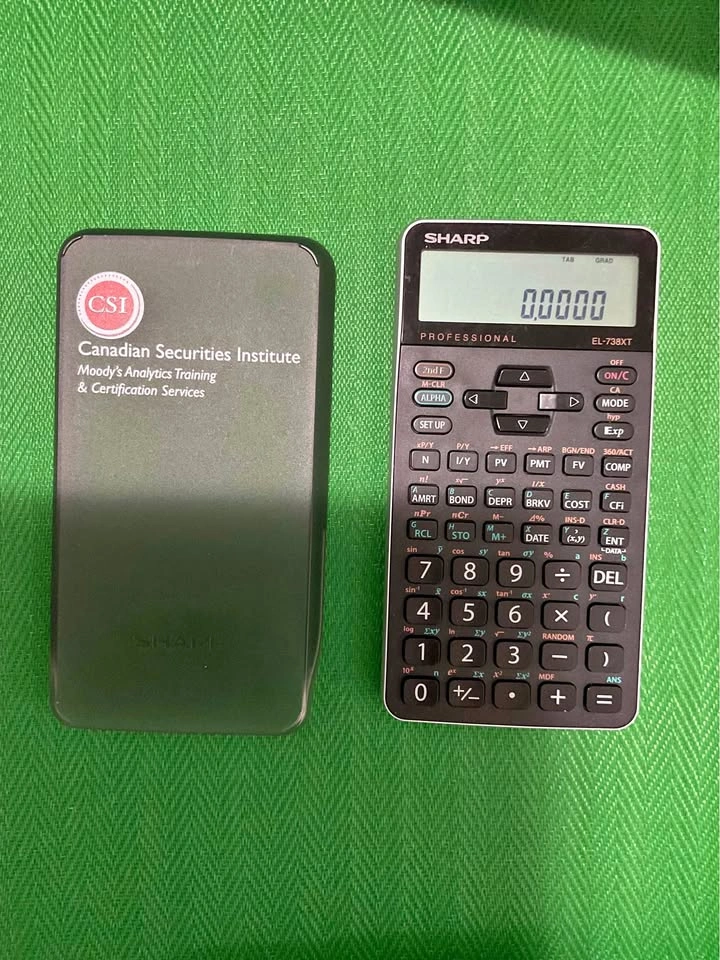 Sharp EL738XT Financial Calculator