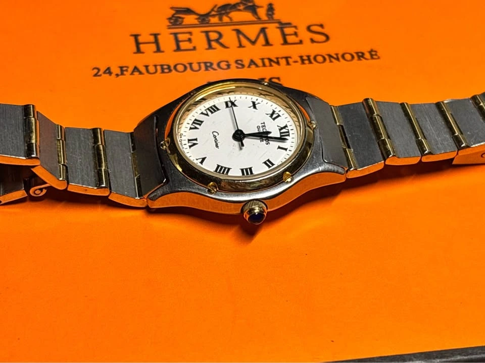 Technos Cortina Quartz Watch, homage to Cartier classic style. - photo 3